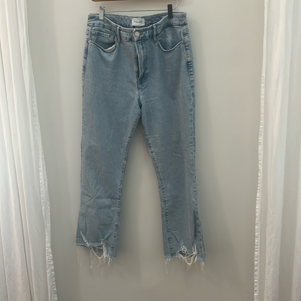 Frame Le Super High Cropped Mini Boot Size 30